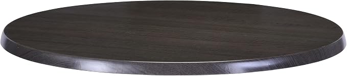 30" Diameter Charcoal, Indoor/Outdoor All-Season Endurotop Table Top by The Holland Bar Stool Co.