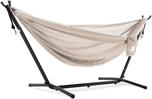Vivere C9MESH-44 Hammock with Stand, Sand and Sky