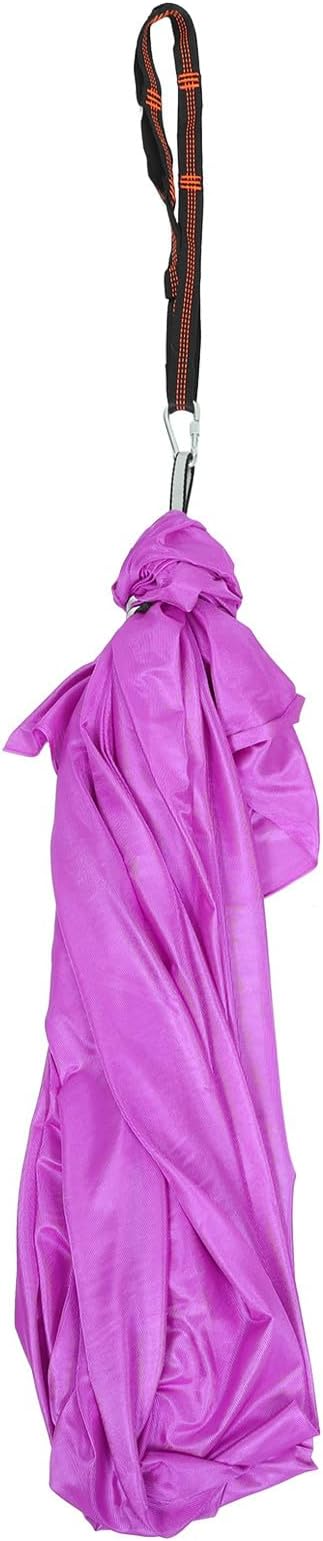 Balacoo Aerial Hammock Set for Home Use, 1.5m Purple Hammock with Seamless Design, Suitable for Indoor and Training