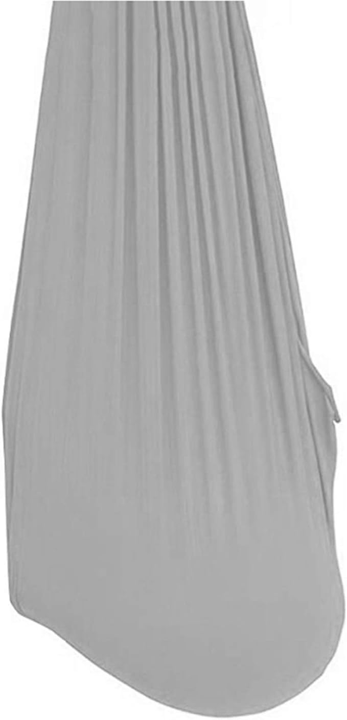 Indoor Swing for Kids Adult Sensory Elastic Swing Adjustable Hammock Yoga Swing for Autism ADHD Aspergers (Color : Gray, Size : 100 x 280 cm (L x W))
