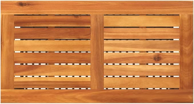 Patio Table & Pool Side Table Black PE Rattan Picnic Table Outdoor Table for Patio Garden Backyard 27.6 x 15 x 16.5 in