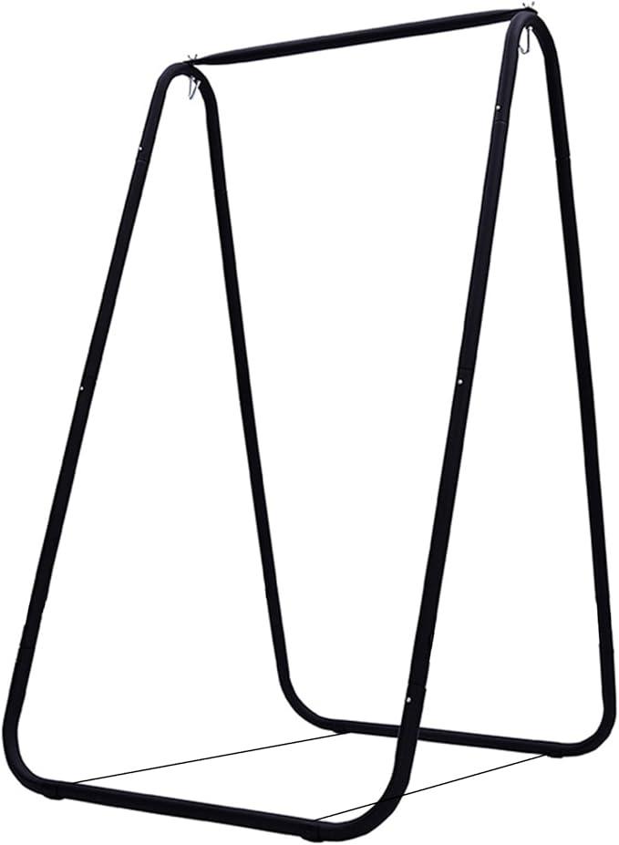 Hammock Chair Stand,Heavy-Duty Steel Hammock Stand,Swing Stand for Outdoor Indoor,Hammock Chair not Include,Max Load 220lbs