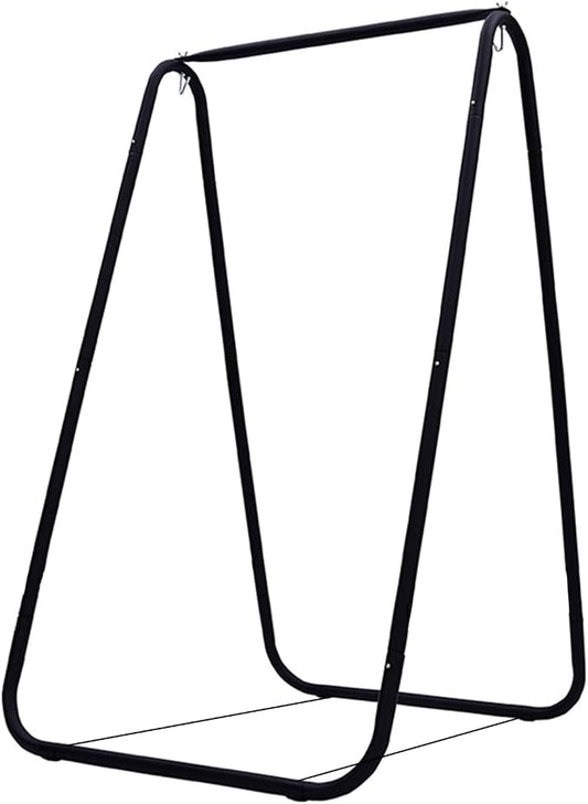 Hammock Chair Stand,Heavy-Duty Steel Hammock Stand,Swing Stand for Outdoor Indoor,Hammock Chair not Include,Max Load 220lbs