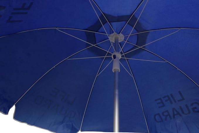 Lifeguard Umbrella - Nylon - 6-1/2 Foot Diameter - Blue