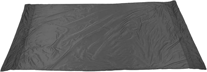 Portable Parachute Camping Hammock, Lightweight Outdoor Hammock with Aluminum Snap Hooks and Storage Bags, Compact Foldable Design for Hiking Backpacking Travel (Gray)