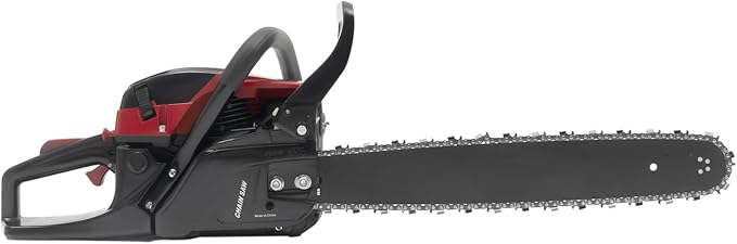 20 Inch Gasoline Chainsaw,58CC 2-Stroke Gas Powered Chain Saw Single Cylinder,2 Cycle Engine, Self-reset Pull Start Chain Saws For Wood Cutting,Forest Felling,Tree Pruning,And Shrub Pruning