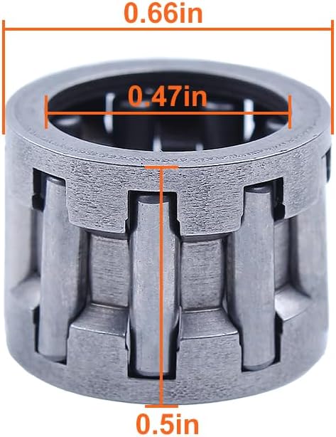 50MM Piston Kt for Stihl 044 MS440 W/Rings 12MM Wrist Pin Chainsaw 1128 030 2015, Piston Kit, Piston Needle Bearing, Oil Seal