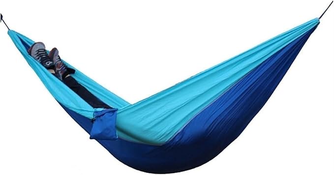 Hangmat Double Hammock 102x55 Inch Two Person Hammocks with 210T Nylon Parachute Portable Lightweight Hammock Buiten Hammock(H)