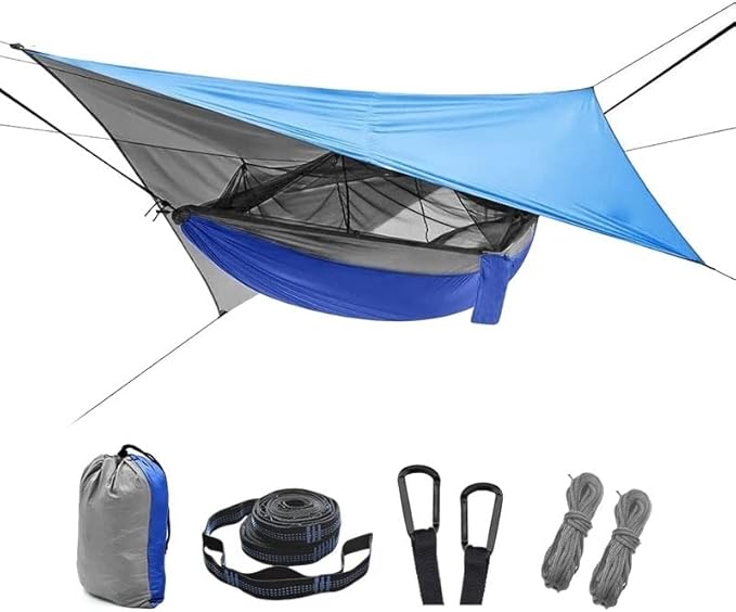 Hammock Tent Heavy Duty Portable Camping Hammock with net Travel Backpacking Hiking Outdoor