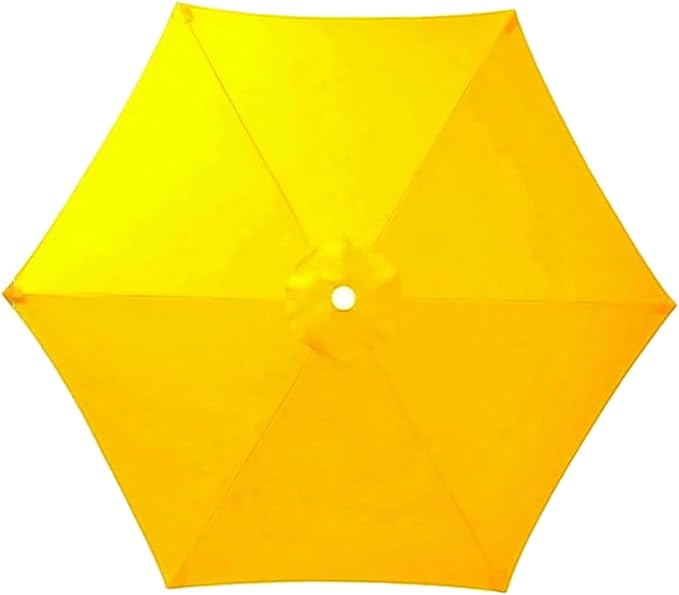 Patio Umbrella Replacement Canopy for 6/8 Ribs, Waterproof Outdoor Market Table Parasol Cover, 6.6ft 9 ft 10ft 13ft Umbrella Replacement Top Cover, Canopy Only