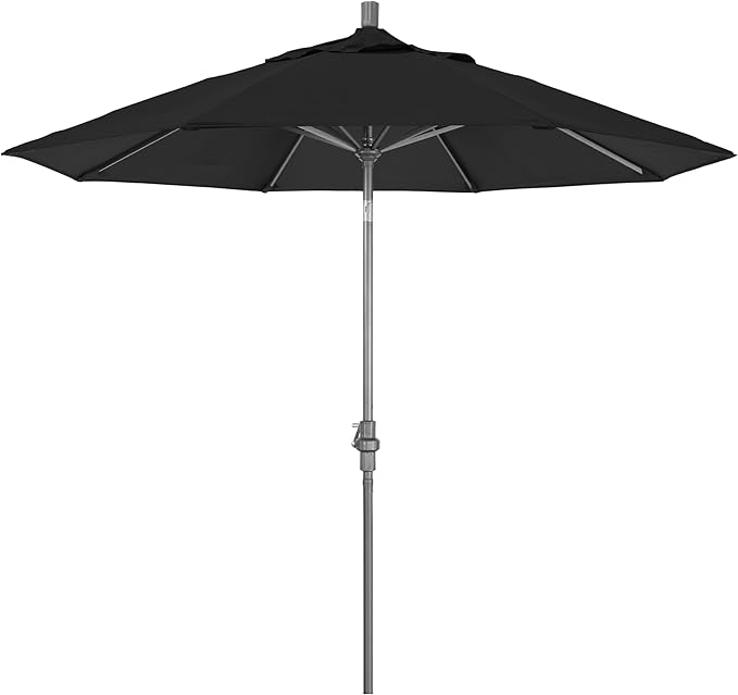 California Umbrella Crank Lift, Collar Tilt, Aluminum Pole