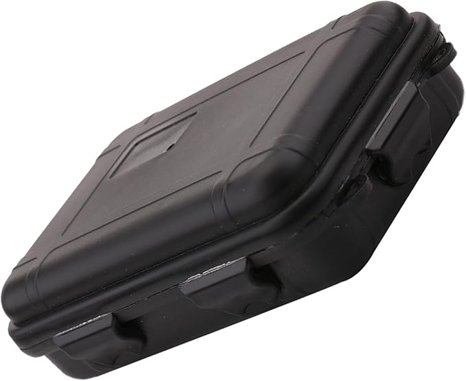 Dry Box, Container Storage Containers Shockproof Plastic Survival Container Carry Box Camping Sealed Dry Box for Fishing Camping Hiking (Large Size)