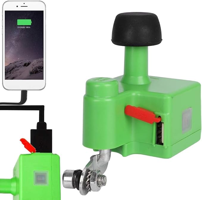 Dynamo Generator, Mobile Phone Charging Compact Mountain Electric Generator Night Equipment for Riding