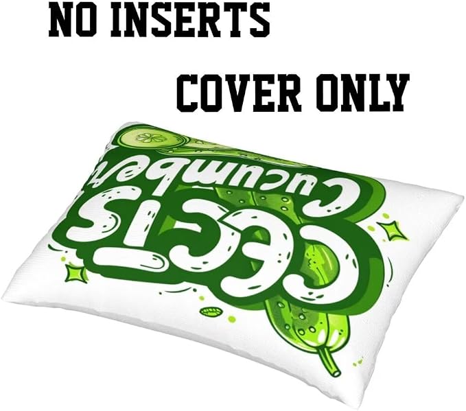 Outdoor Pillows Waterproof Set of 2 Outdoor Pillow Covers 16x24 Inch, Green Throw Pillows Alphabet Pillow Covers, Garden Decorative Pillows Outdoor Pillows for Patio Furniture Car Home Decor -hs258