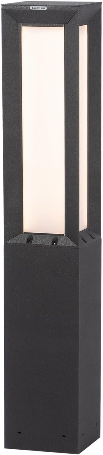 Landscape Path Light, Aluminum 8W 800LM Luxury LED Lighting, 32 Inches Modern Outdoor Bollard Lighting for Lawn, Patio, Courtyard and Driveway Decoration