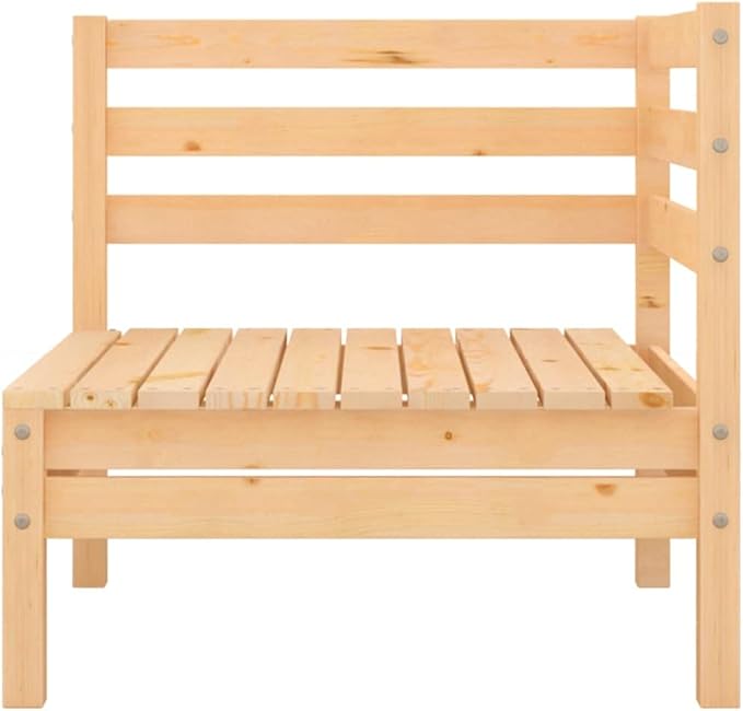 Patio Lounge Set,Wooden Sofa,Outdoor Furniture,Patio Conversation Sets,Outdoor Furniture Sets,for Garden,Deck,Backyard,3 Piece Solid Pinewood