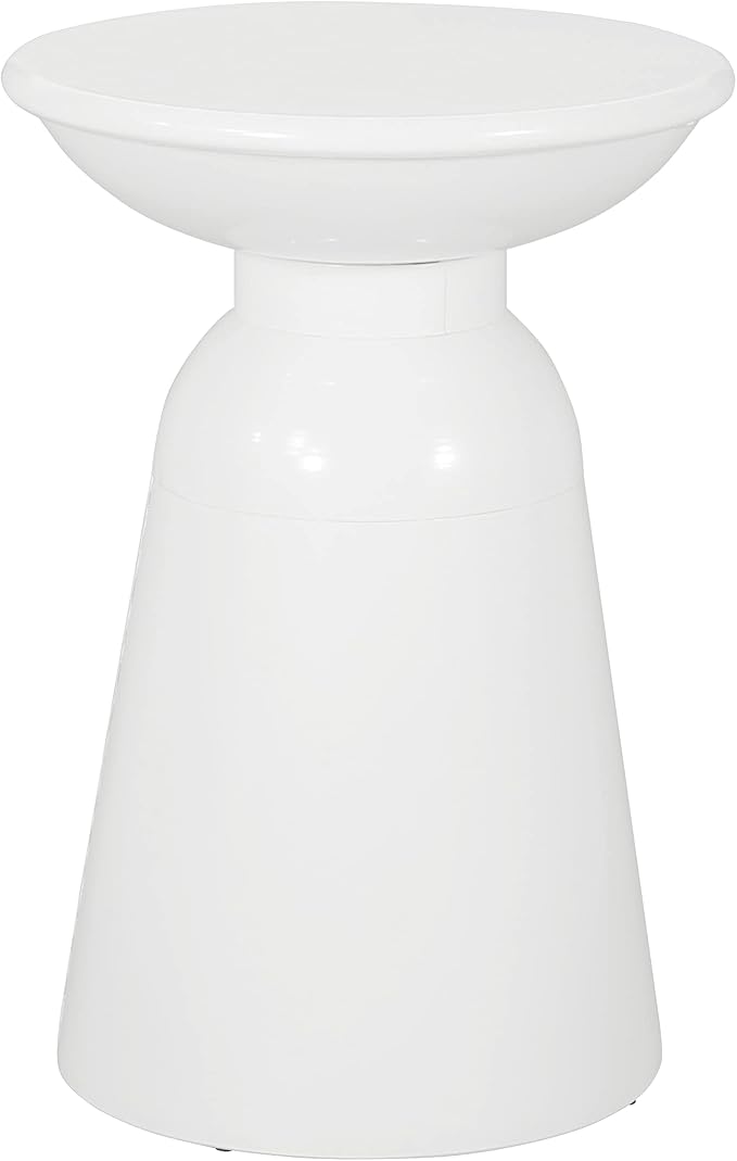 Christopher Knight Home Pelon Outdoor Side Tables - White