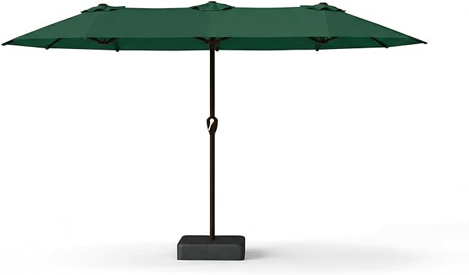 15FT Large Patio Umbrella with Base Included
