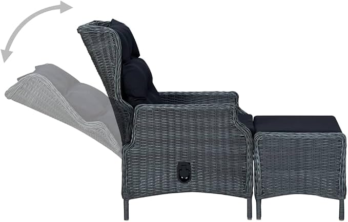 5 Piece Patio Dining Set,Outdoor Dining Set,Outdoor Furniture Sets,Patio Table and Chairs,Outdoor Coffee Table,Outdoor Patio Chairs,Front Porch Furniture,Modern Set,Patio Dining,Dark Gray
