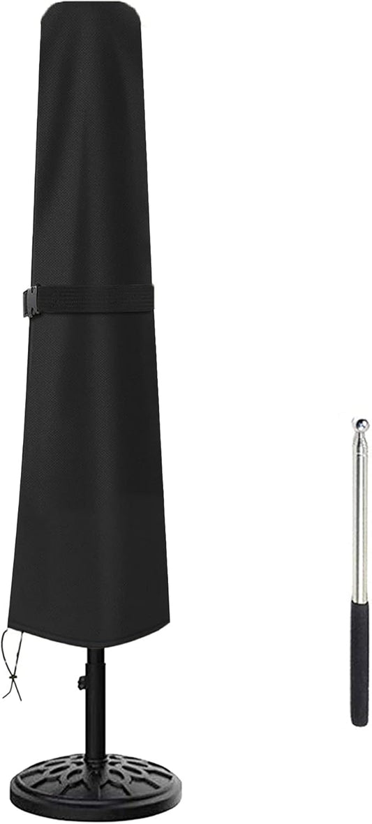 Umbarlla Cover Waterproof Heavy Duty 600D Oxford Patio Umbrella Cover for 7ft to 10ft Umbrella Covers for Umbrellas Outdoor Garden Umbrellas Parasol Cover with Push Rod