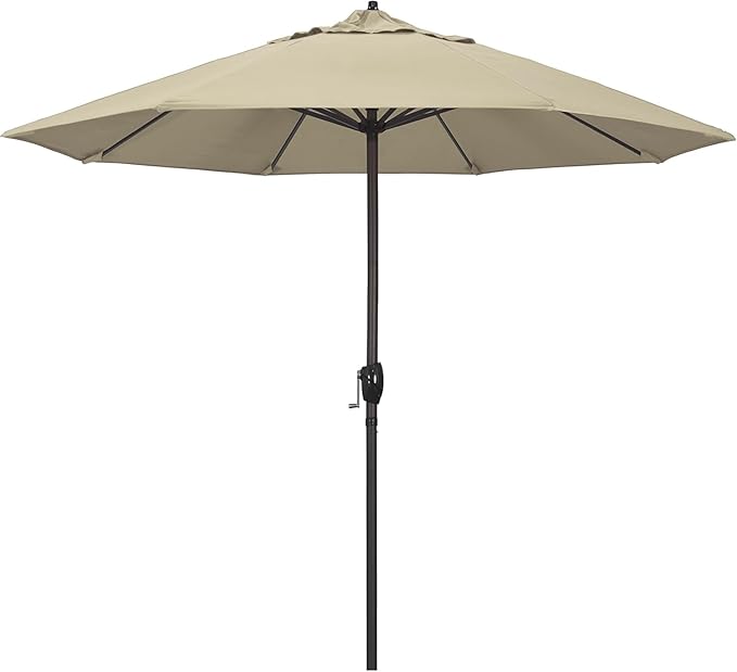 California Umbrella 9' Round Aluminum Patio Umbrella