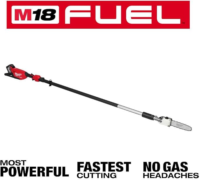 A For M18 FUEL Telescoping Pole Saw Kit + TPT Premium cart tecforeman