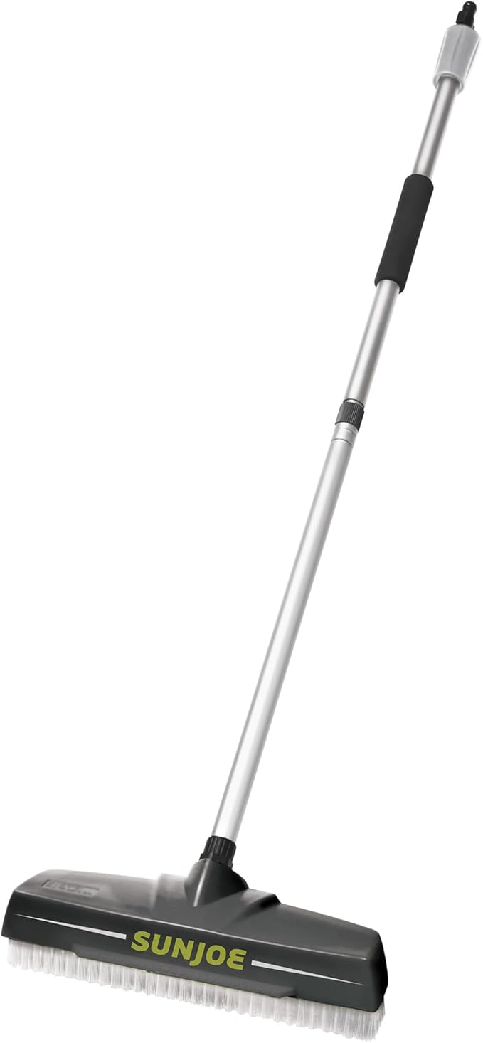 Sun Joe SPX-PWB1 Power Scrubbing Broom for Sweeping and Surface Cleaning, Compatible with SPX Series Pressure Washers