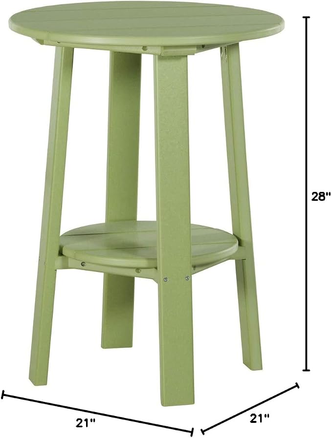 LuxCraft Deluxe End Table 28" Lime Green
