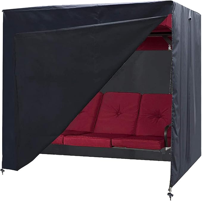 Patio Swing Cover - 3 Seater Hammock Glider Chair, Outdoor UV Resistant, Waterproof - 87L x 60D x 72H Inch