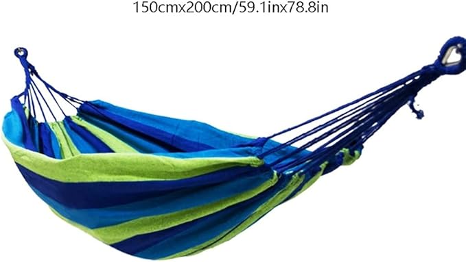 Portable Hammock Portable Hammock Swing Bed Long and Wide Double Hammocks with Carrying Bag for Beach Garden Backyard for Backpacking Beach (Color : White Transparent Brown)