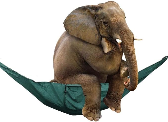 Hammock Sky - Two Person Bed for Backyard, Porch, Outdoor and Indoor Use Soft Woven Cotton Fabric for Comfort
