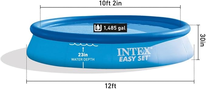 Intex 12ft x 30in Easy Set Swimming Pool #28130