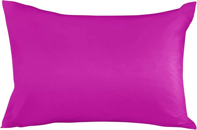 Outdoor Waterproof Throw Pillow Covers Set of 2 Rosy Red Lumbar Pillowcases 20x12 Inches Solid Pink Color Patio Decorative Pillows Cushion Case Patio Pillows for Couch Bed Chair Garden