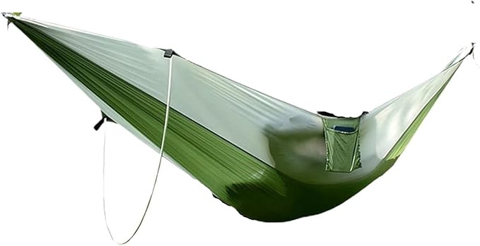 Hammocks, Outdoor Hammock Outdoor Parachute Parachute Lightweight Camping,for Outside(Light Green)