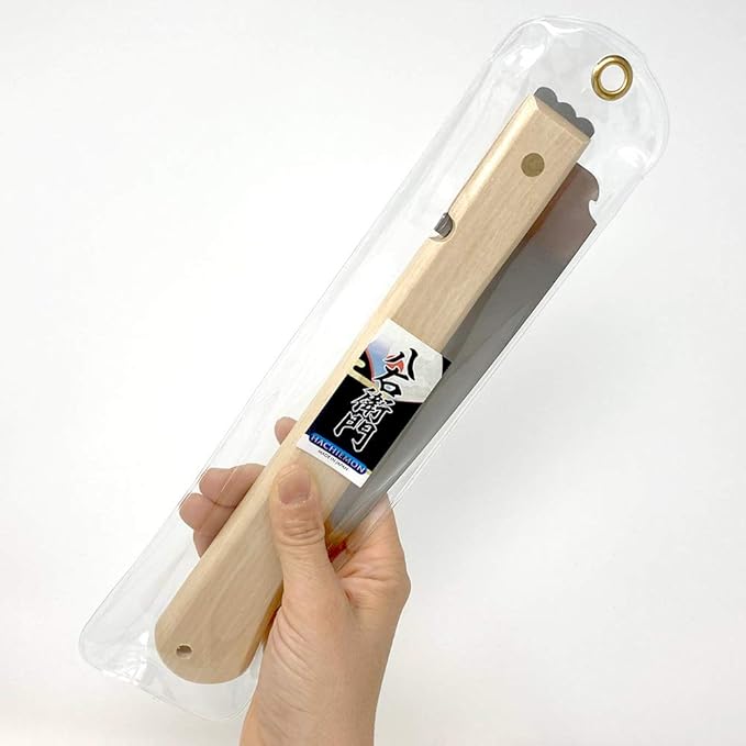 HACHIEMON Japanese Saw 210mm (8.3 Inch) Portable Hand Pruning Saw Compact and Smoothly