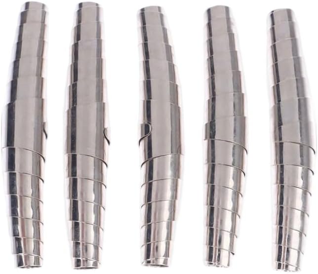 5 Pcs Silver Springs Pruners Replacement, Replacement Pruning Shear Spring,Spare Spring, Hand Pruner Replacement Practical Kit Garden Supplies Stainless Steel Accessories Gardening Scissors Shears