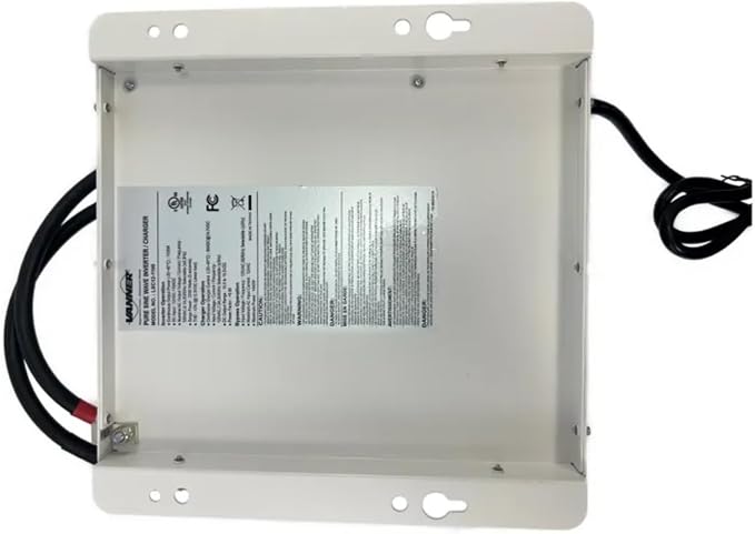 Vanner LSC12-1100 LifeSine Pure Sine Wave Ambulance Inverter/Charger – 1100W / 12V DC to 120V AC – 55A Battery Charger – UL/cUL 458 Certified