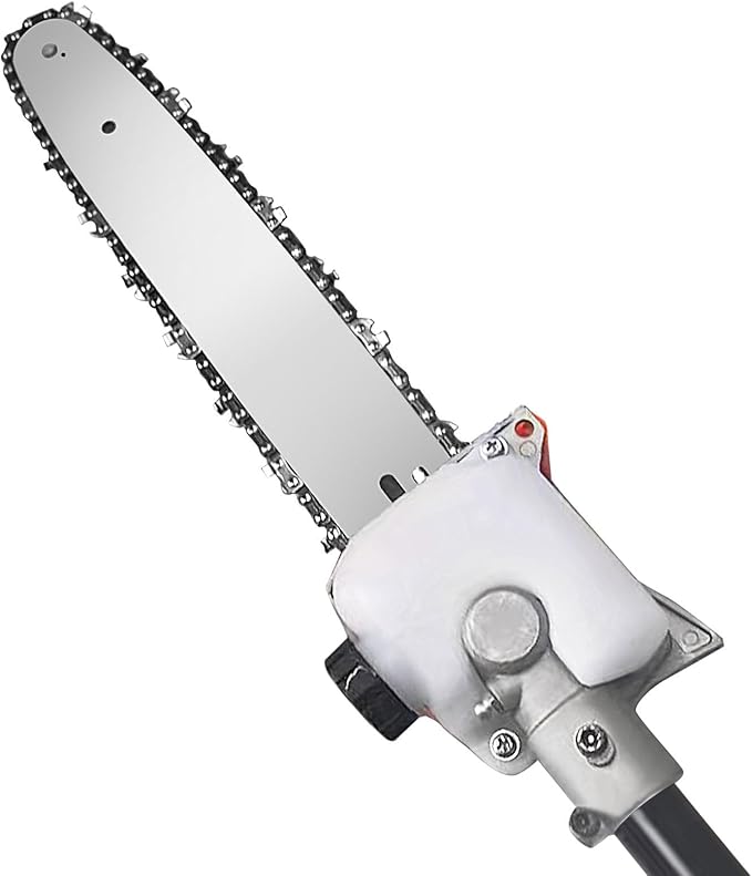 Gabasinove Pole Saw Chain attachment Compatible With Ryobi's Homelite Snapper Craftsman John Deere's WORX brushcutter Trimmethead and Powerhead Black