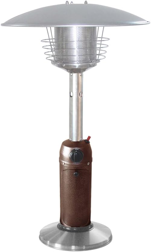Hiland TTHP-CV-BRZ, Propane Table Top Relpplacement Burner, Bronze, Hammered