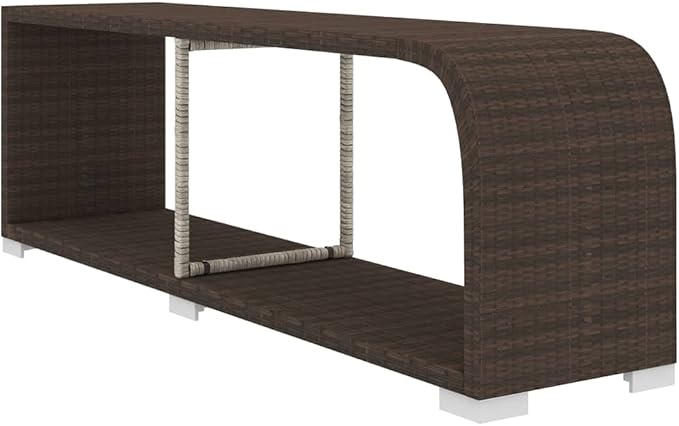 Patio Lounge Set with Cushions,Outdoor Furniture,Outdoor Furniture Sets,Patio Conversation Sets,for Garden,Deck,Backyard,8 Piece Poly Rattan Brown