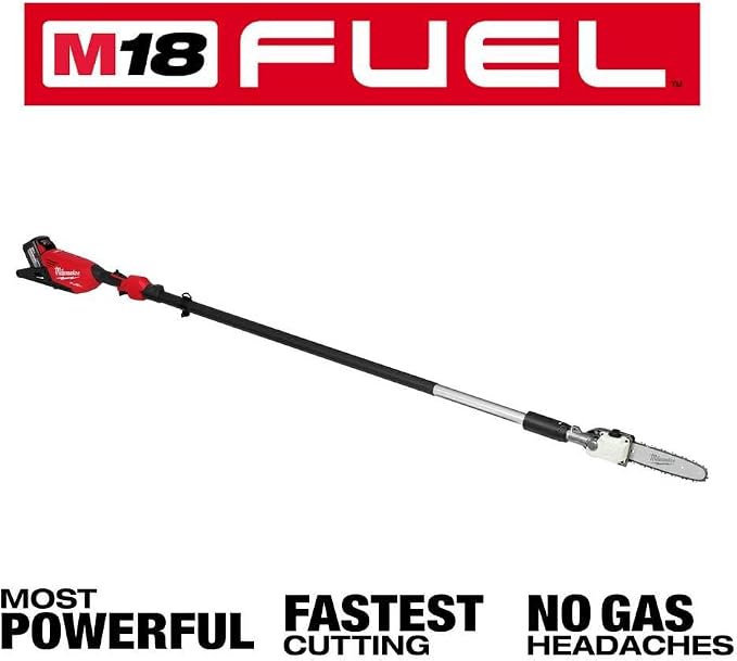 A For M18 FUEL Telescoping Pole Saw Kit + TPT Premium cart tecforeman