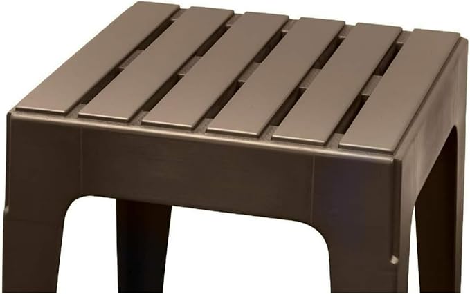 Adams MFG Patio FURN 8090-60-3731 Big Easy Brown Stack Table