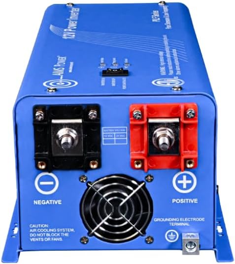 AIMS 1000 Watt 12V Low Frequency Pure Sine Inverter 3000W Surge ETL