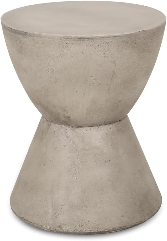 Christopher Knight Home 313408 Side Table, Light Gray