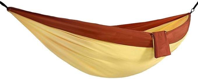 YSUEFIJO Relaxing Camping Hammock, Outdoor Hammock Perfect for Travel Or Backyard, Hanging Hammock Lightweight and Portable, Easy to Hang, Comfortable Lounge, Weight Capacity 300kg