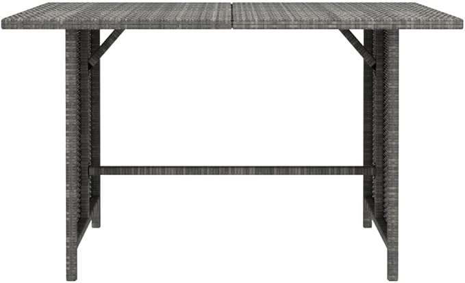 10 Piece Patio Lounge Set with Cushions, Porch Furniture Set Patio Conversation Set Outdoor Dining Sets Sectional Sofa for Garden Negotiation Area Piazza Exhibition Poly Rattan Gray