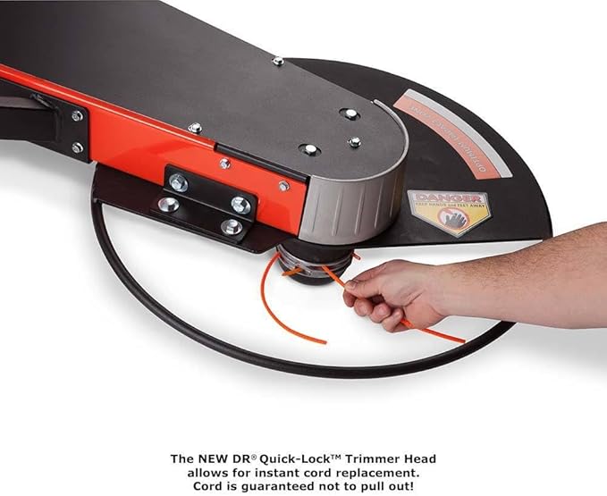 TT130003PN PRO XLP 3-Point Hitch Trimmer Mower, 10.30 ft/lb DR Engine, 22" Cutting Width, Electric Start, 5 Different Cutting, No Wrapping, Cast Aluminum Nose Plate, Cast Aluminum Nose Plate