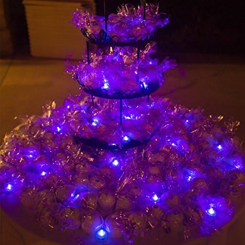 Halloween Pumpkin Lights Decoration,LED Battery Flameless Tea Light, Submersible Tea Candle Waterproof Decorations Underwater Vase Light for Party and Wedding, 12 Pcs