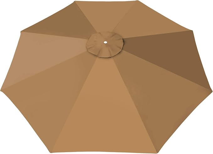 YardGrow 11.5ft 8 Ribs Umbrella Canopy Replacement for Patio Umbrella, Frame NOT Included, Umbrella Replacement Canopy ONLY