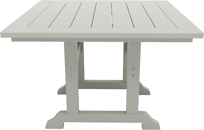 HDPE Laguna 43" Square Dining Table,Sand
